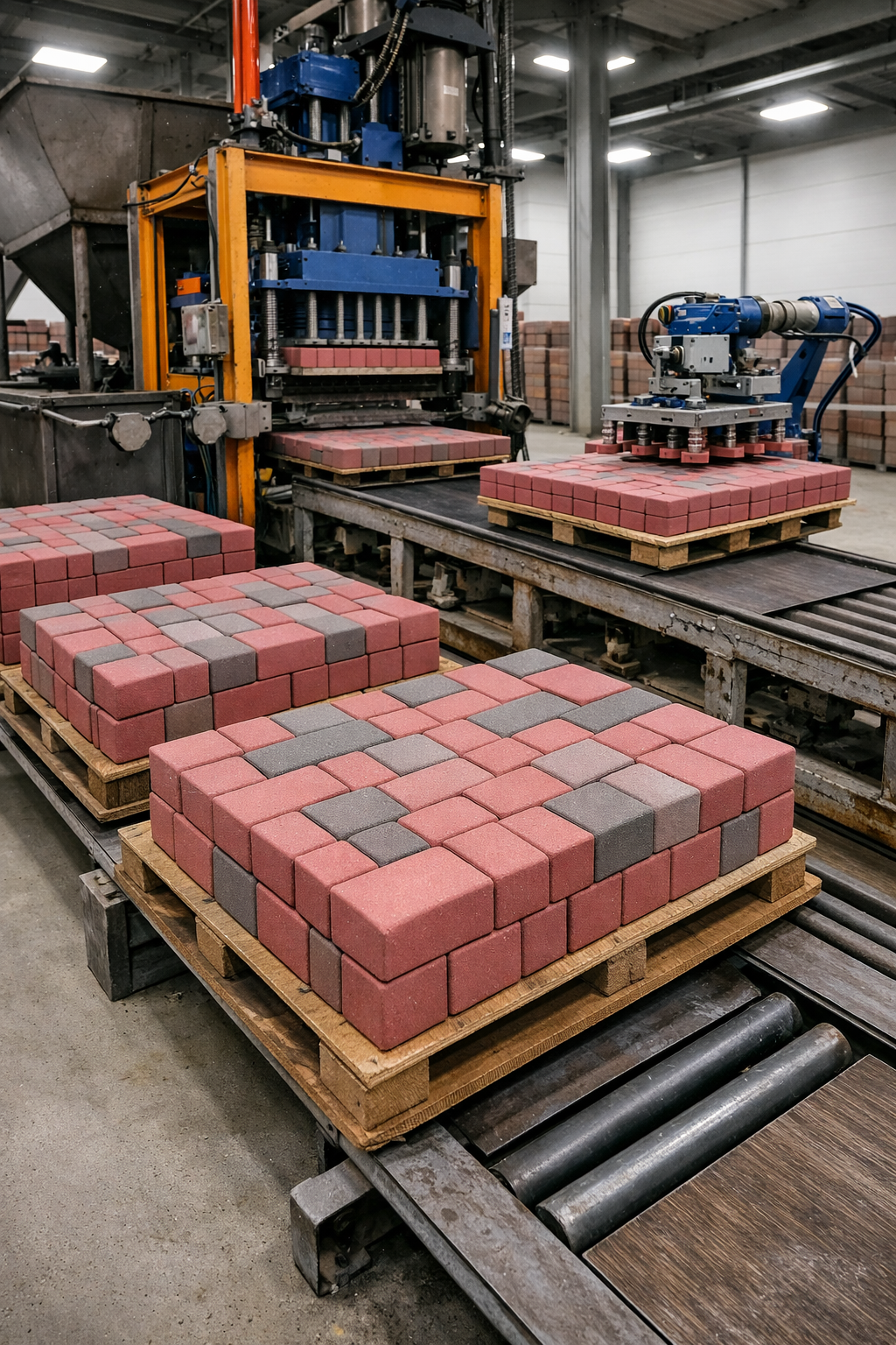 Производство тротуарной плитки